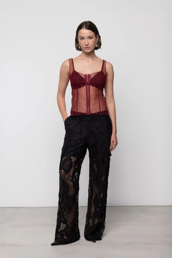 Esthé Lace Cargo Trousers