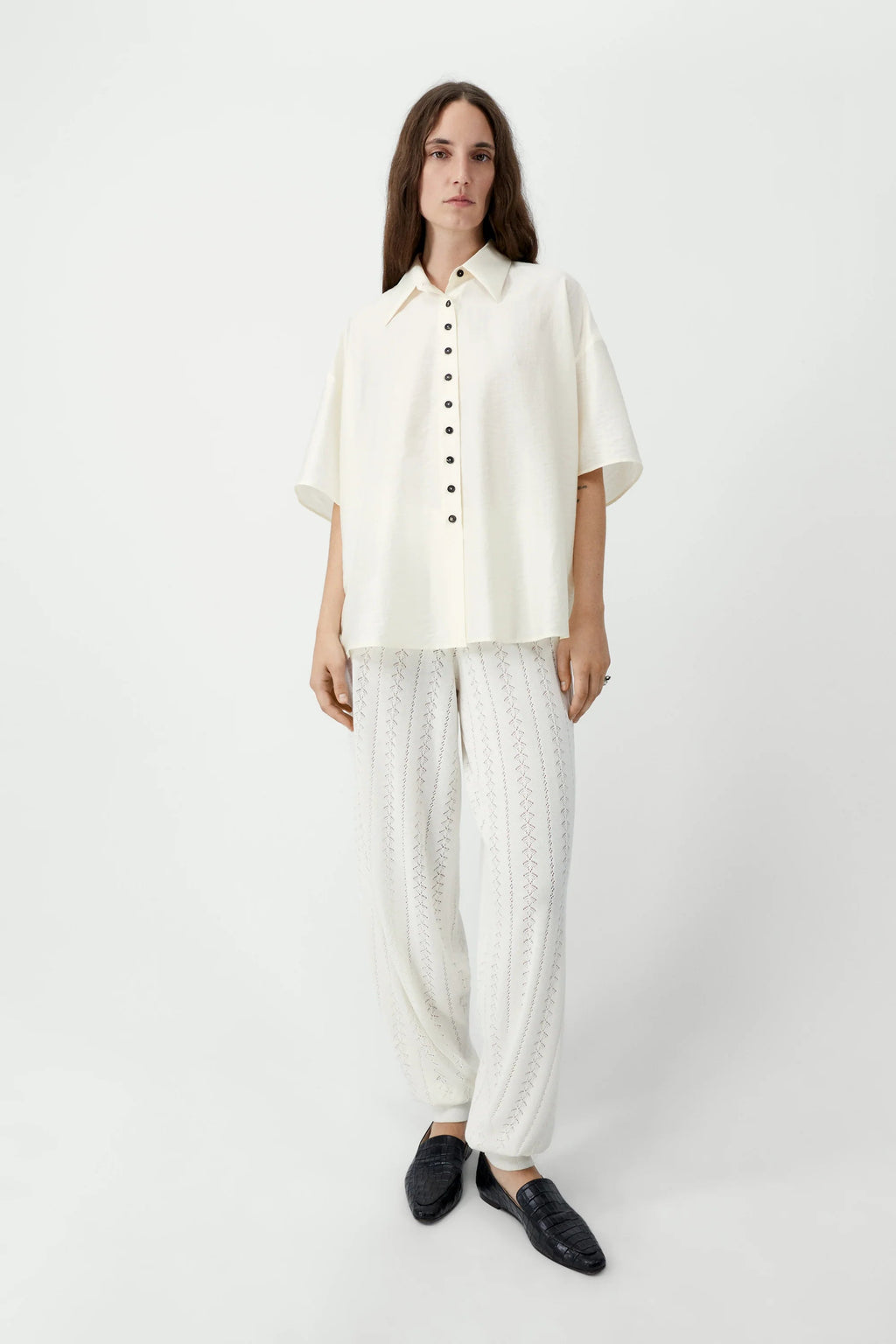 Cordera Lace Knit Pants Garza