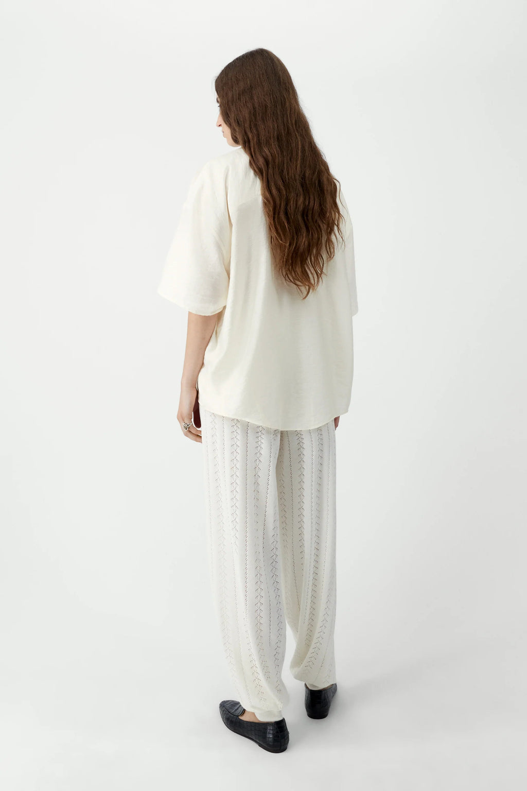 Cordera Lace Knit Pants Garza