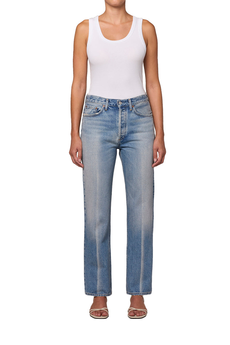 AGOLDE Lana High Rise Vintage Straight Jeans