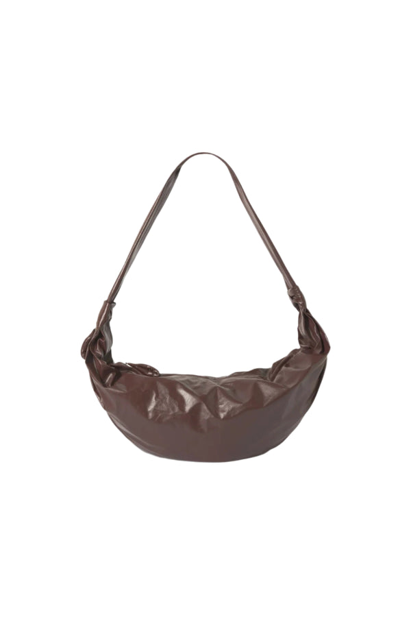 Lemaire Large Soft Croissant Bag - Roasted Pecan