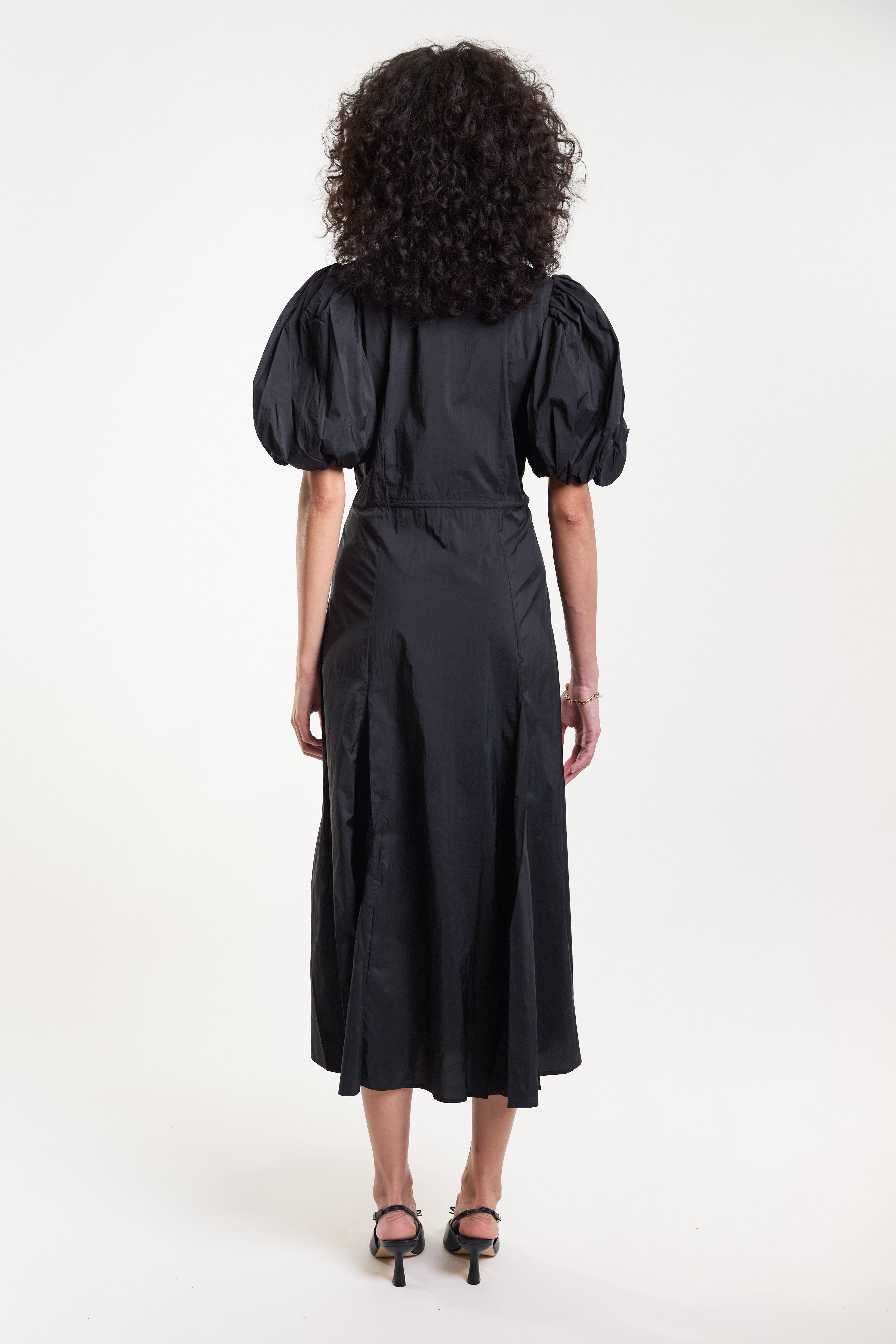 Permanent Vacation Latent Dress - Black