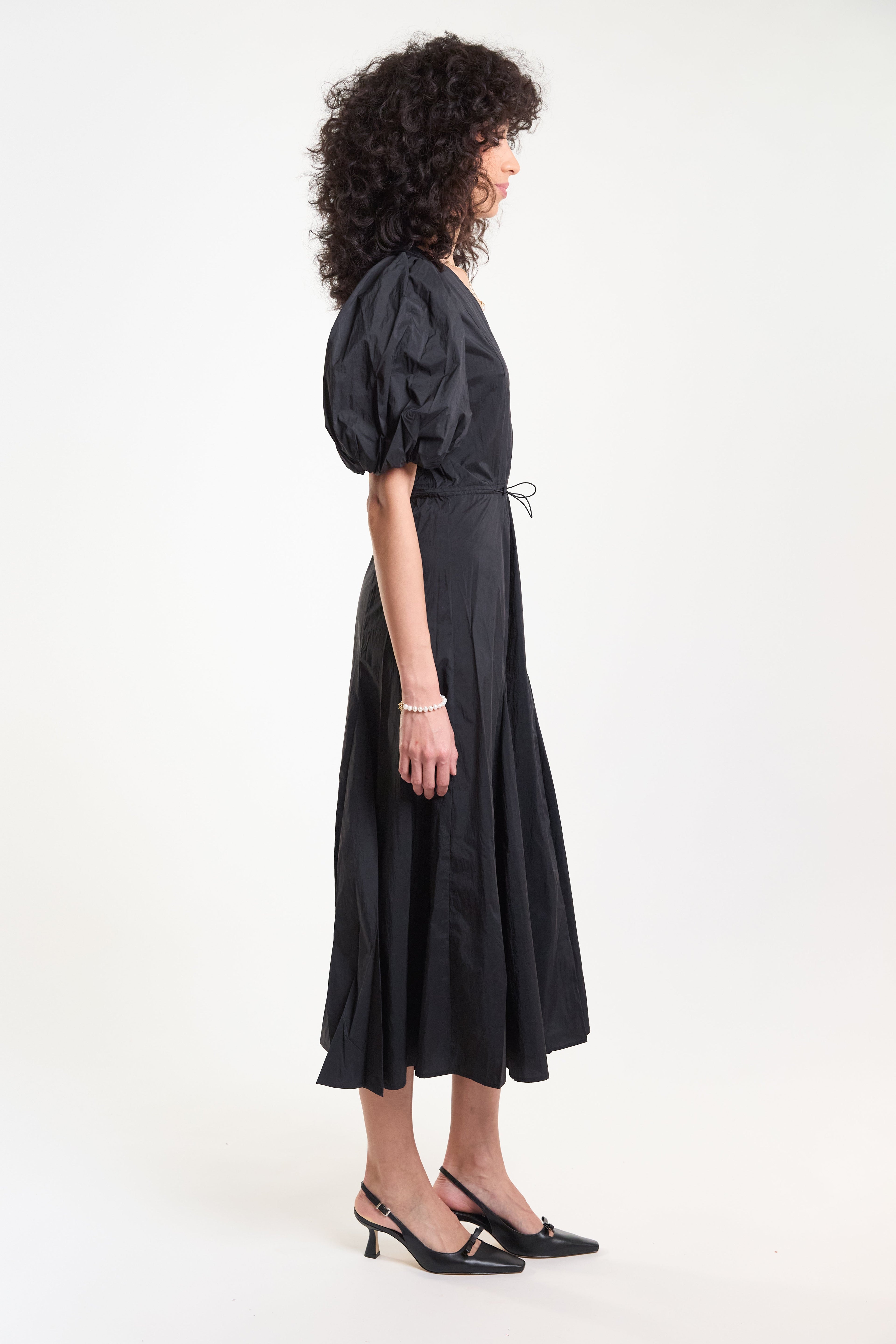 Permanent Vacation Latent Dress - Black