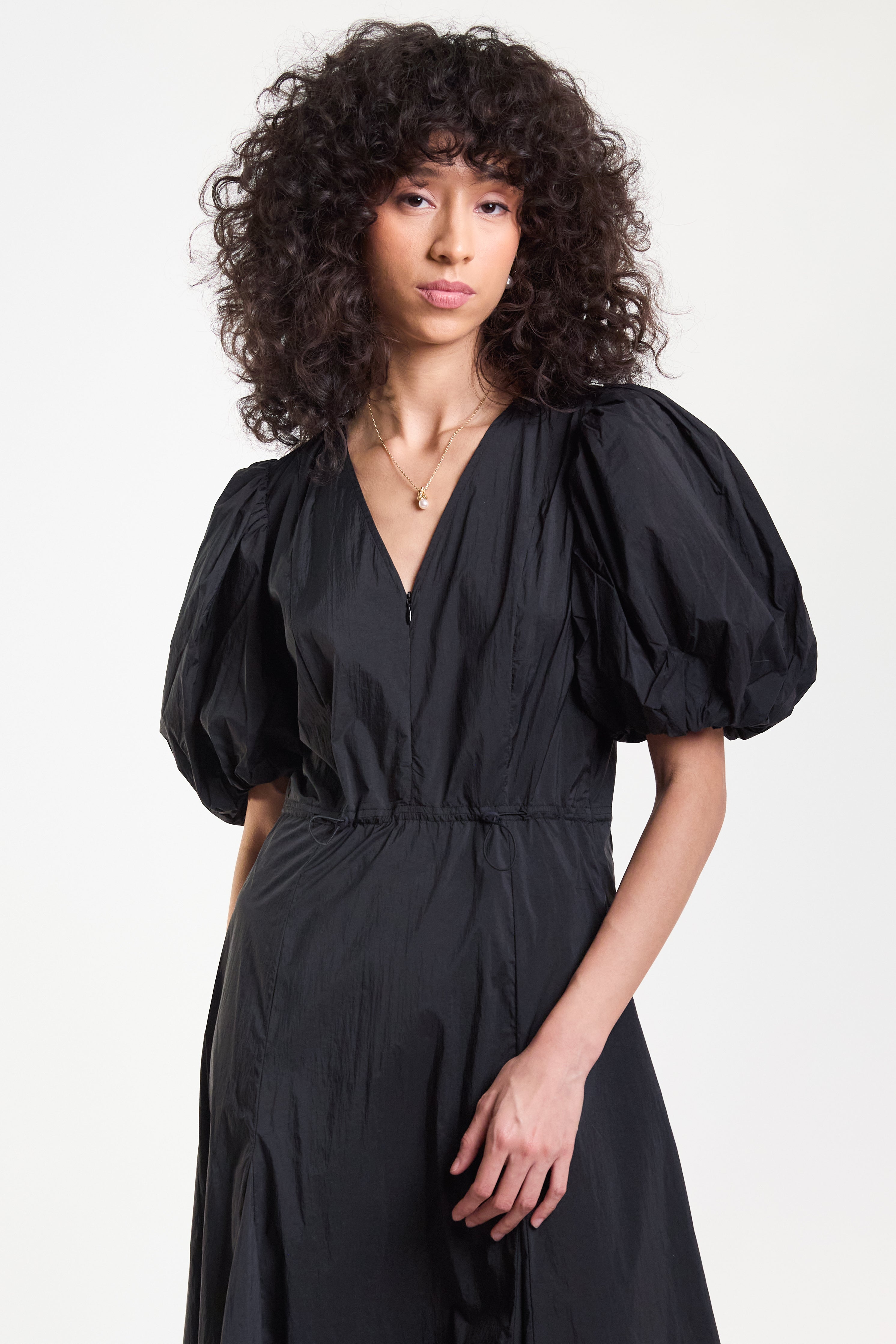 Permanent Vacation Latent Dress - Black