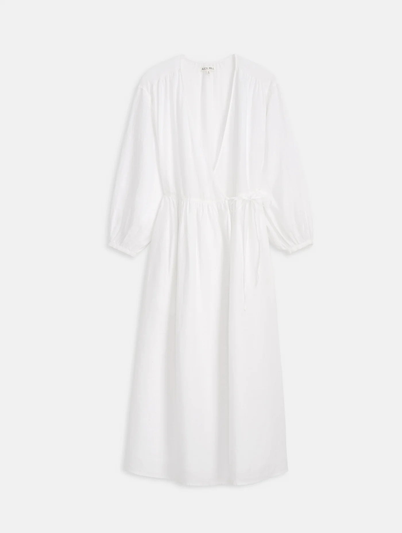 Alex Mill Lauren Wrap Dress - White