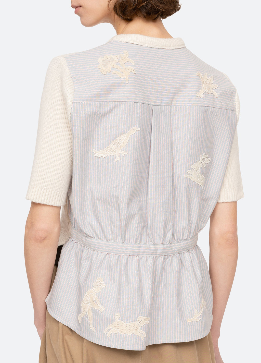 Sea NY Lavinia Sweater - Cream