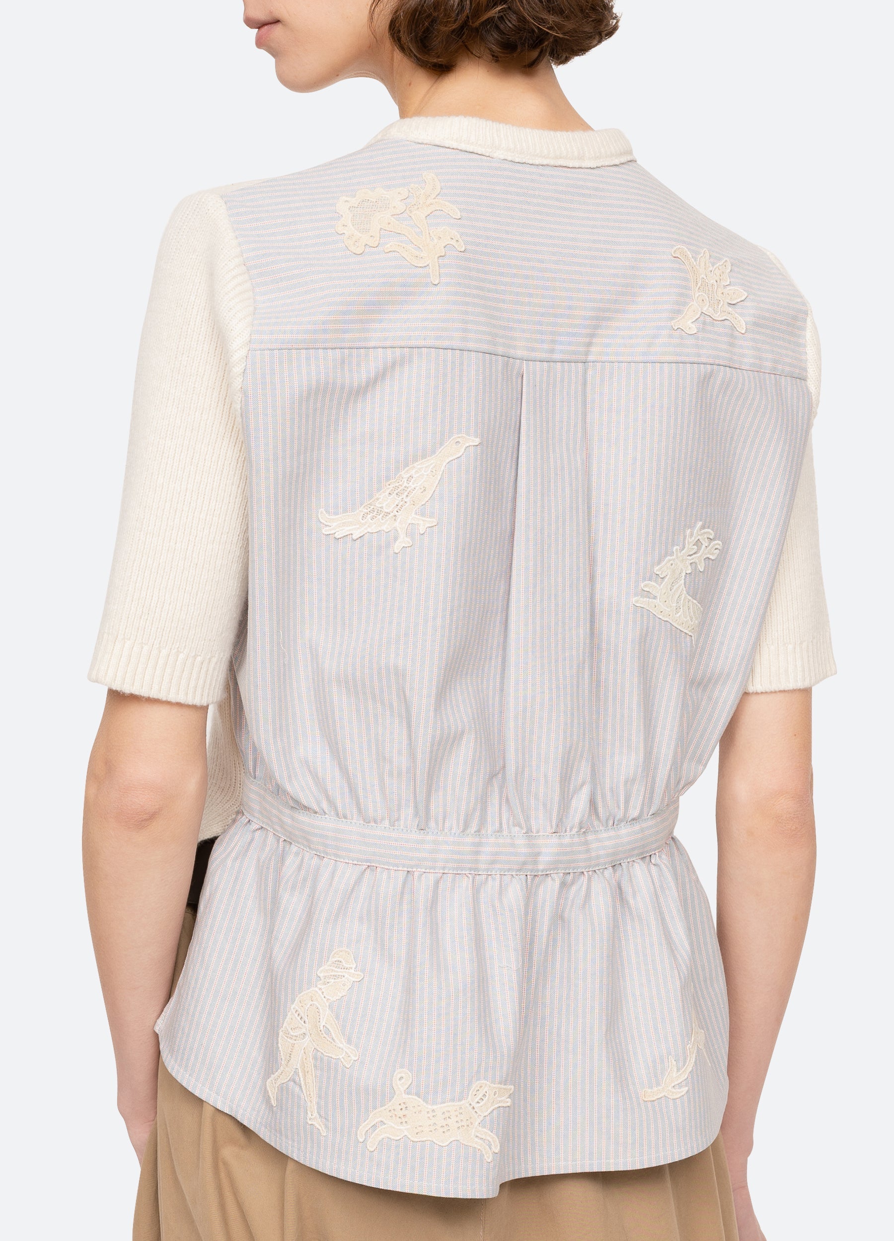 Sea NY Lavinia Sweater - Cream