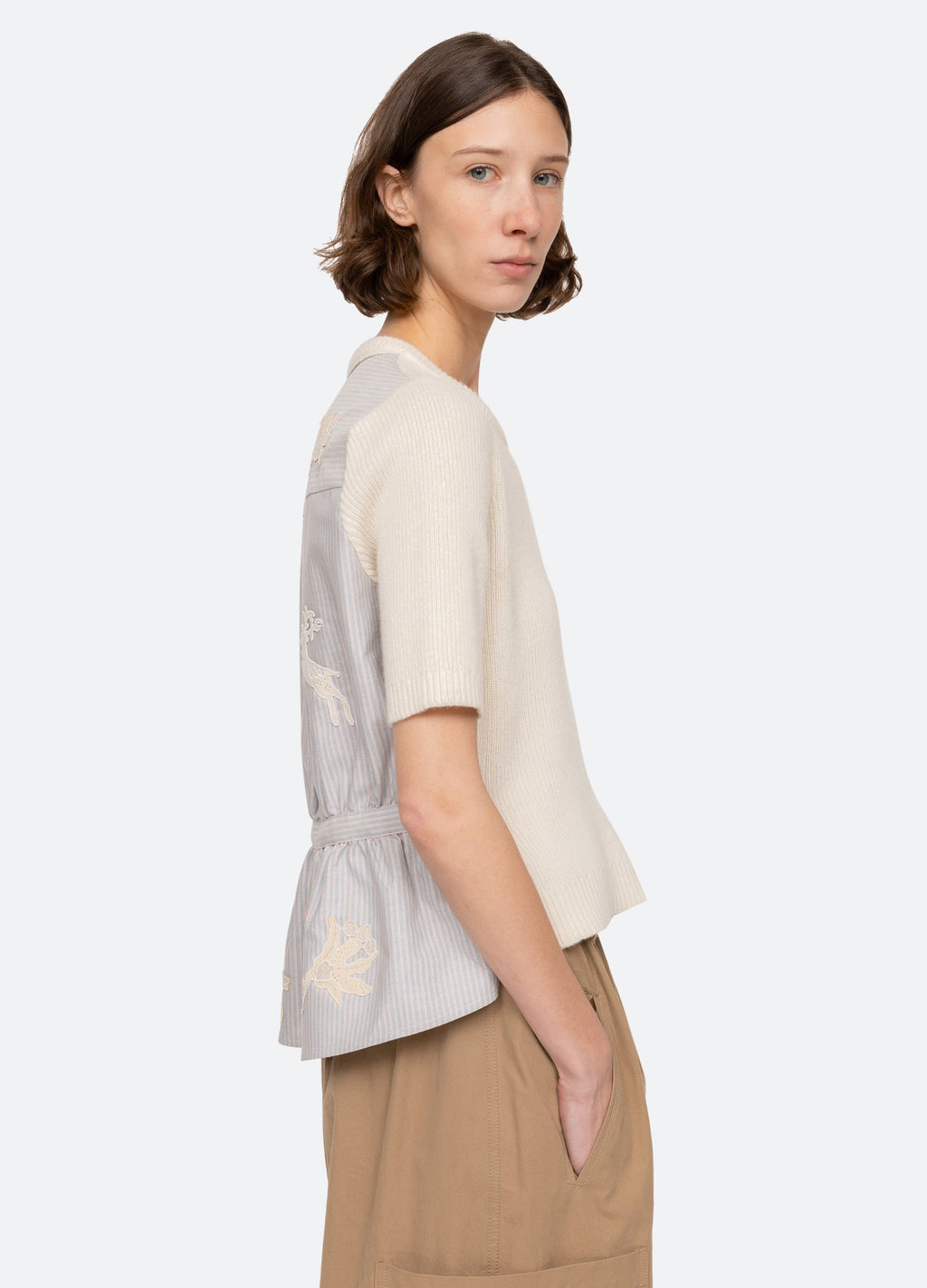 Sea NY Lavinia Sweater - Cream