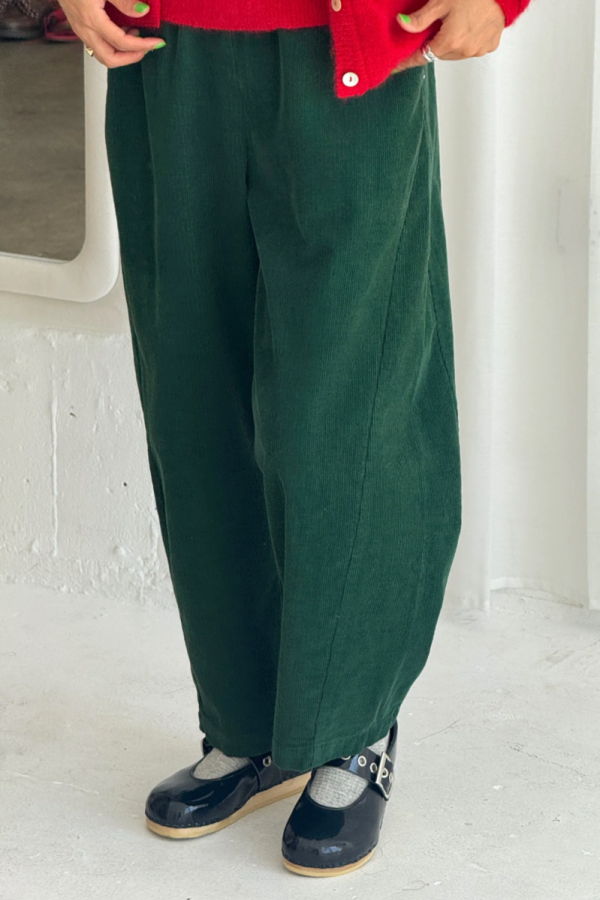 Le Bon Shoppe Corduroy Arc Pants - Foret