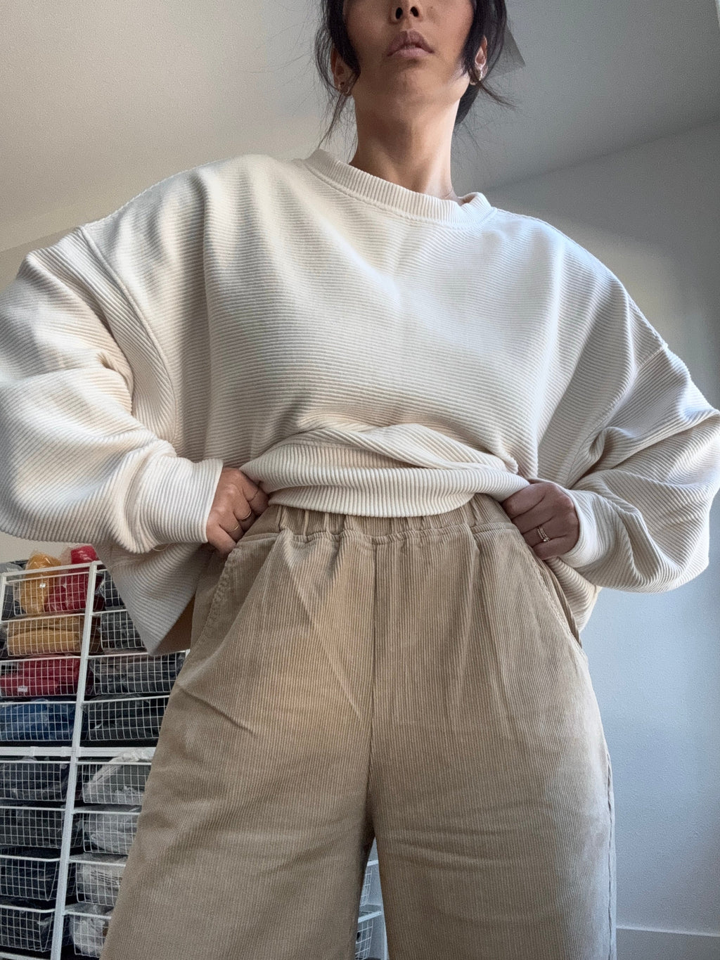 Le Bon Shoppe Corduroy Arc Pants - Foret