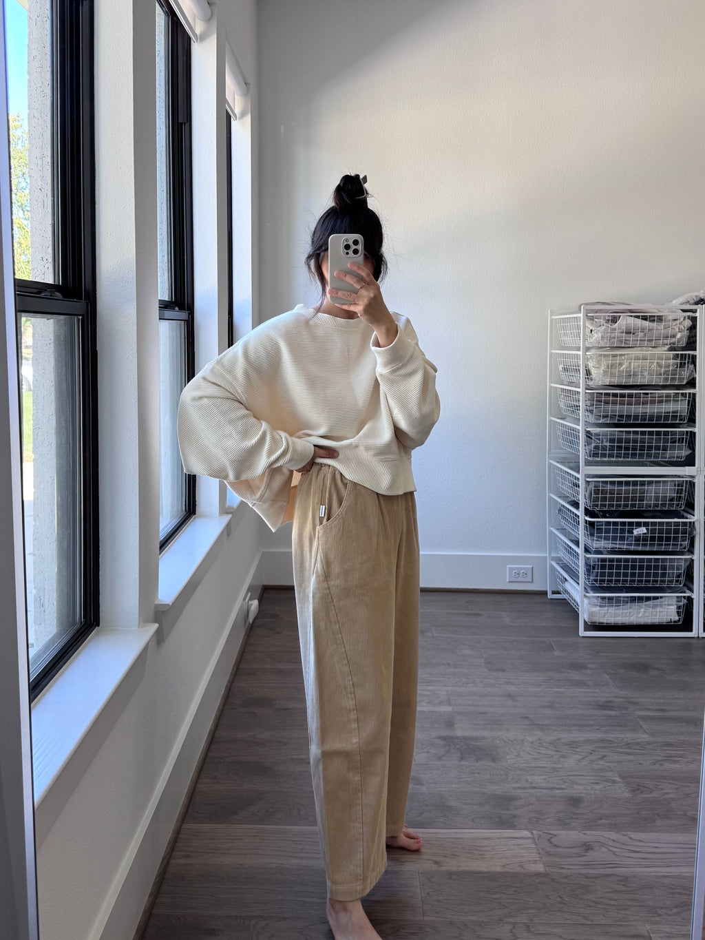 Le Bon Shoppe Corduroy Arc Pants - Foret