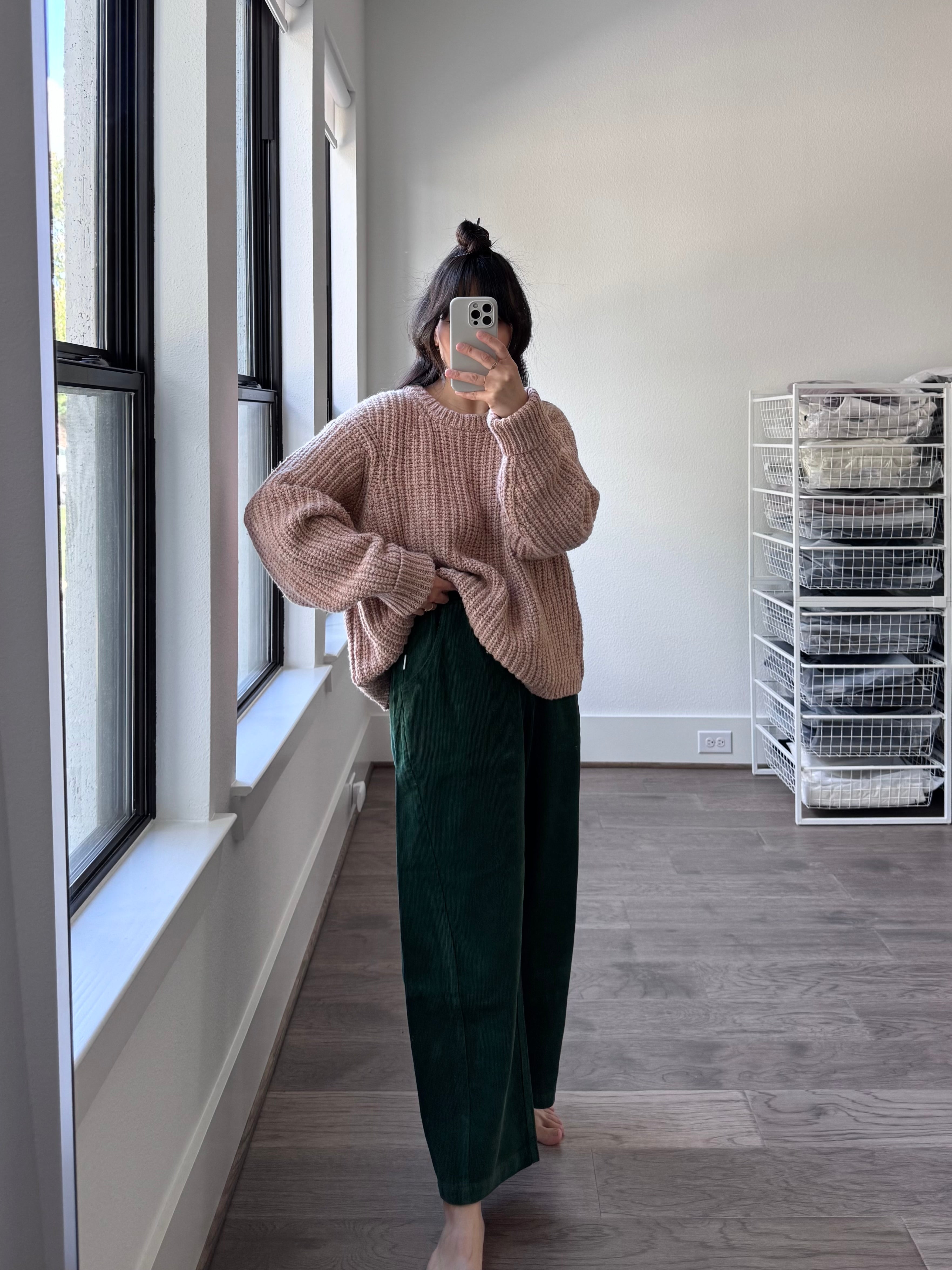 Le Bon Shoppe Corduroy Arc Pants - Foret