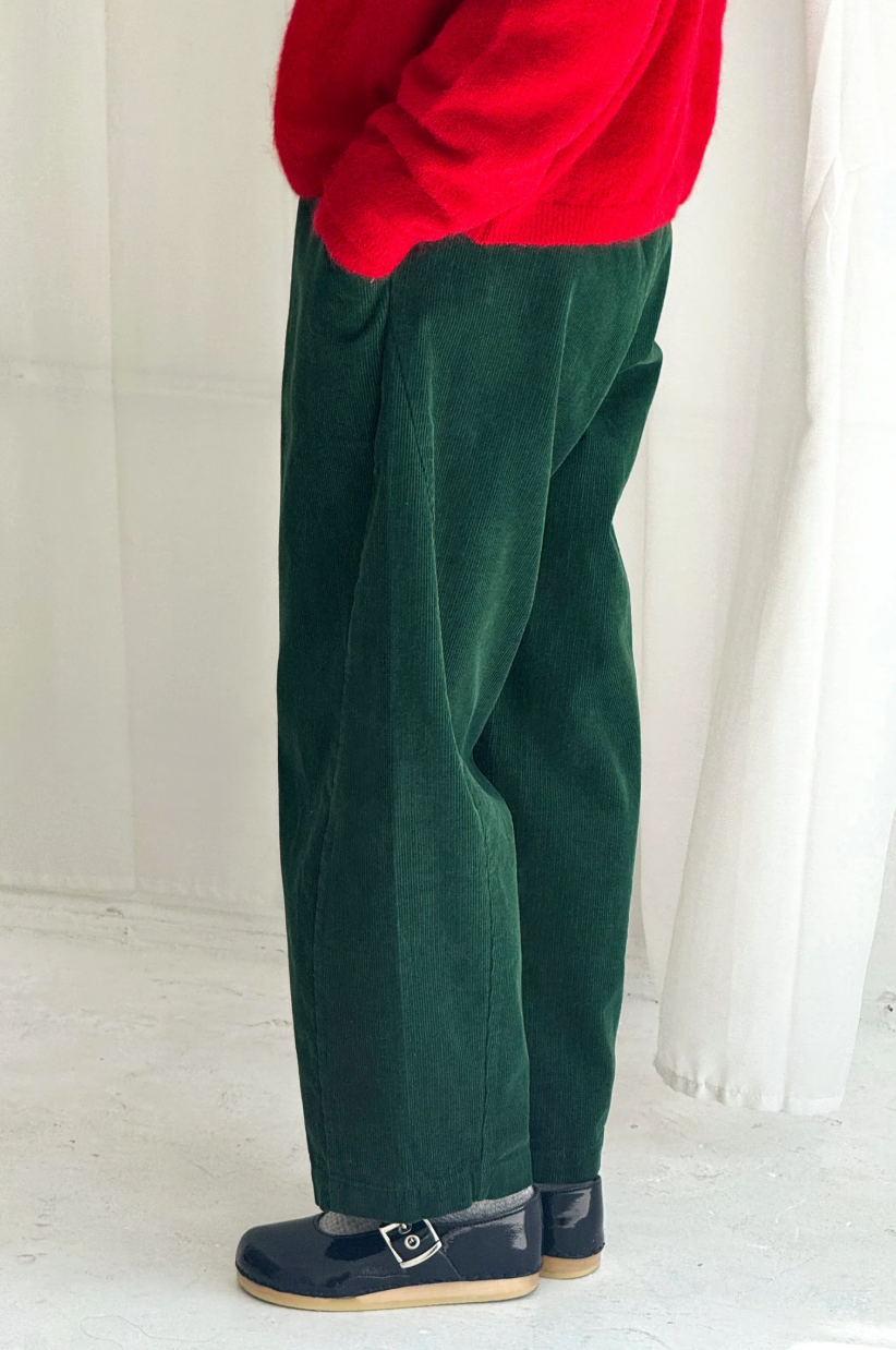 Le Bon Shoppe Corduroy Arc Pants - Foret