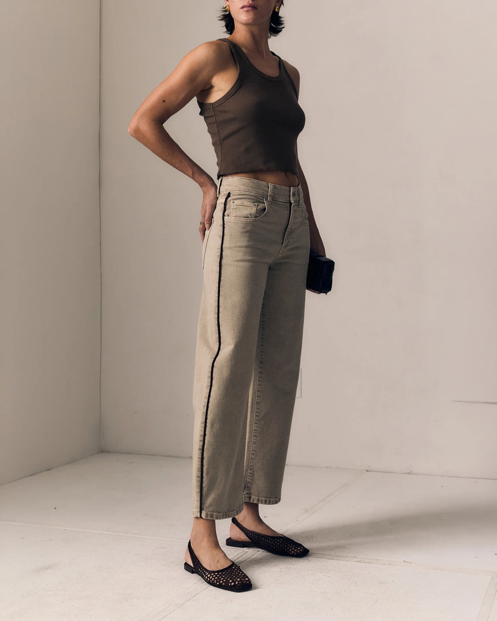 Le Jean Sideline Nomad Ankle Jeans