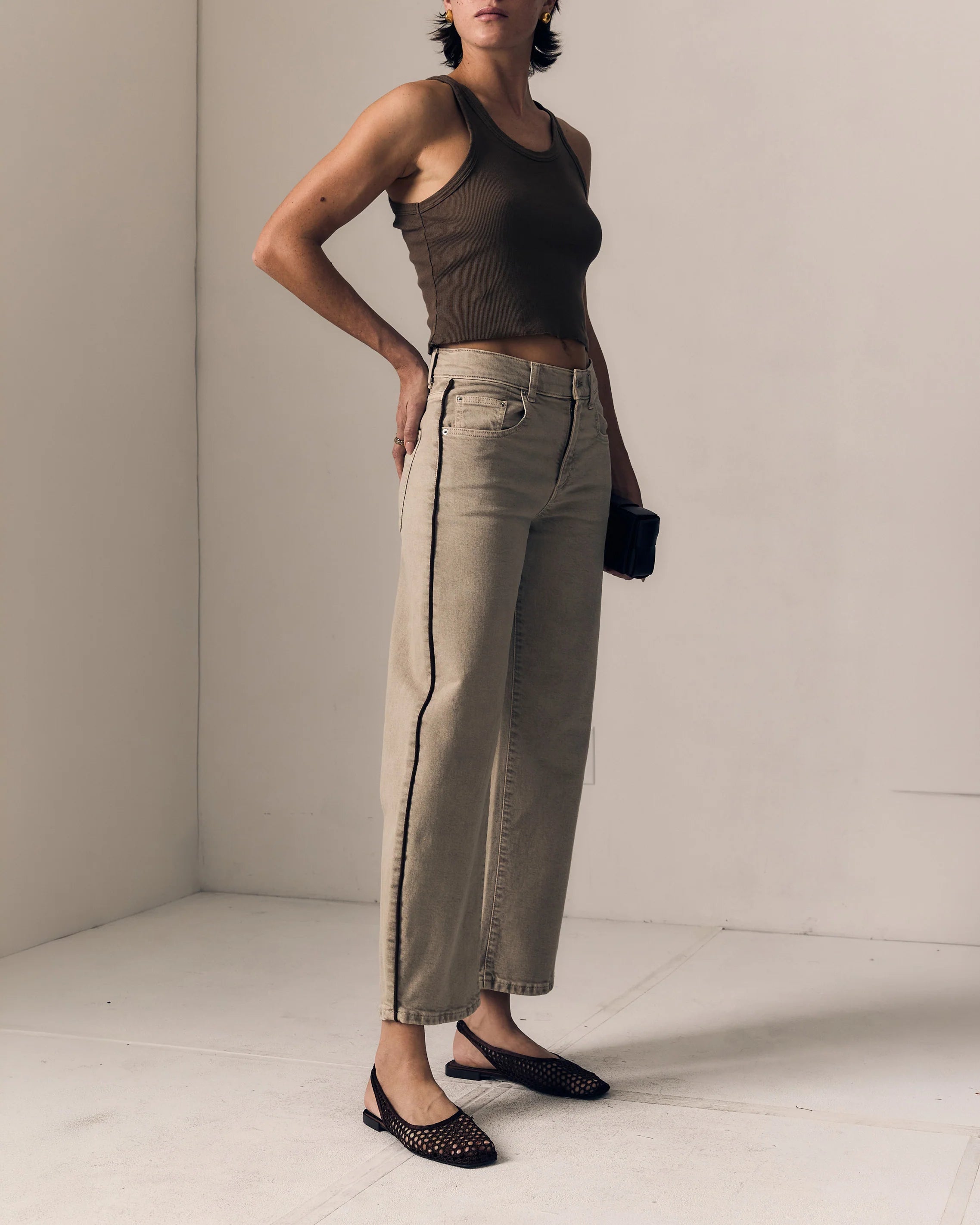 Le Jean Sideline Nomad Ankle Jeans