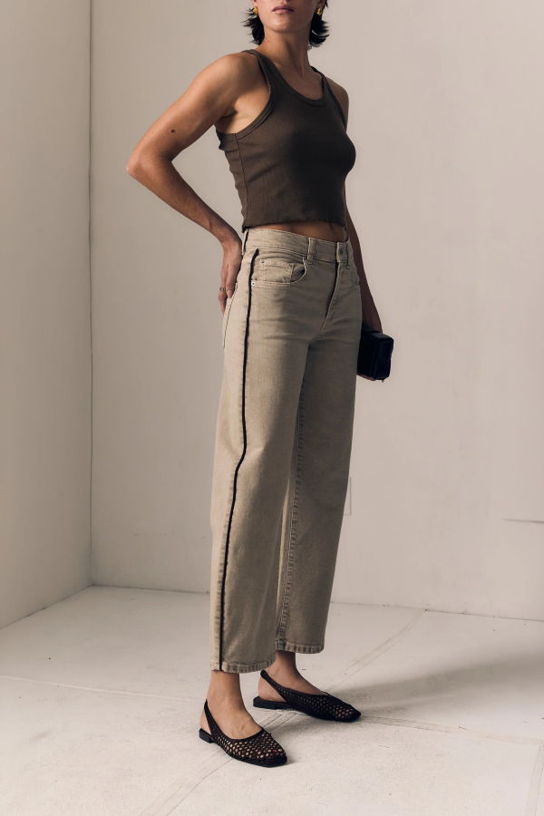 Le Jean Sideline Nomad Ankle Jeans