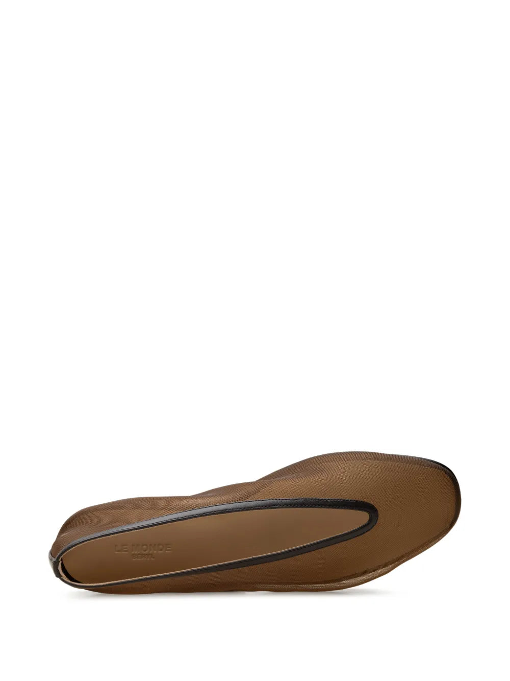 Le Monde Béryl Luna Slipper - Brown Mesh
