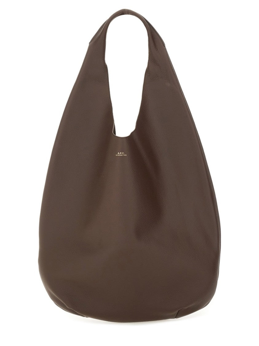 A.P.C. Le Neige Tote Bag - Brown