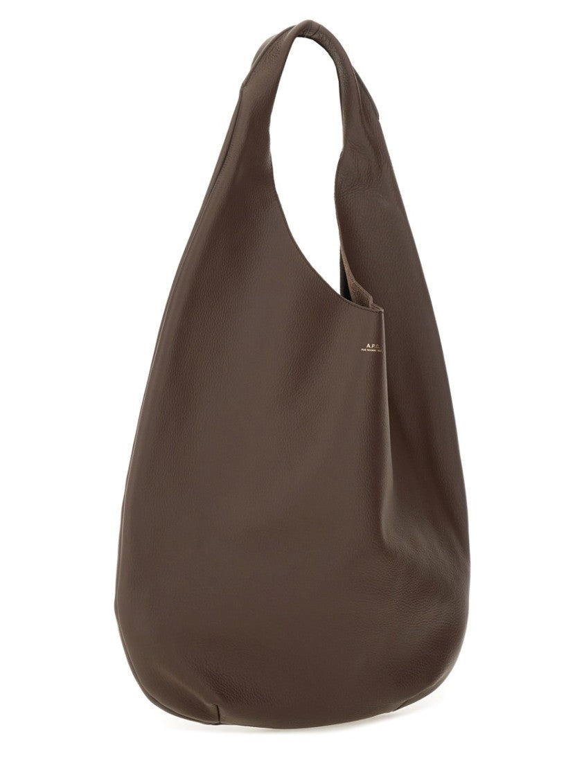 A.P.C. Le Neige Tote Bag - Brown