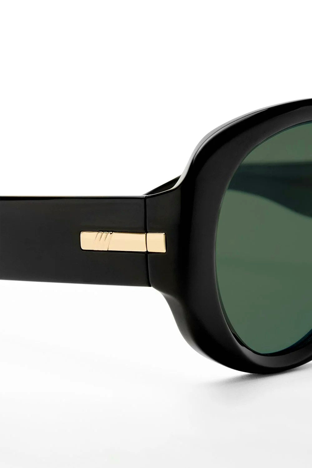 Le Specs Dream Boat Sunglasses - Black - Khaki Mono Polarized