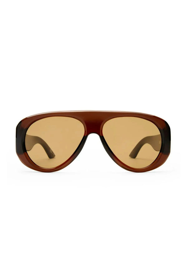 Le Specs Dream Boat Sunglasses - Cocoa