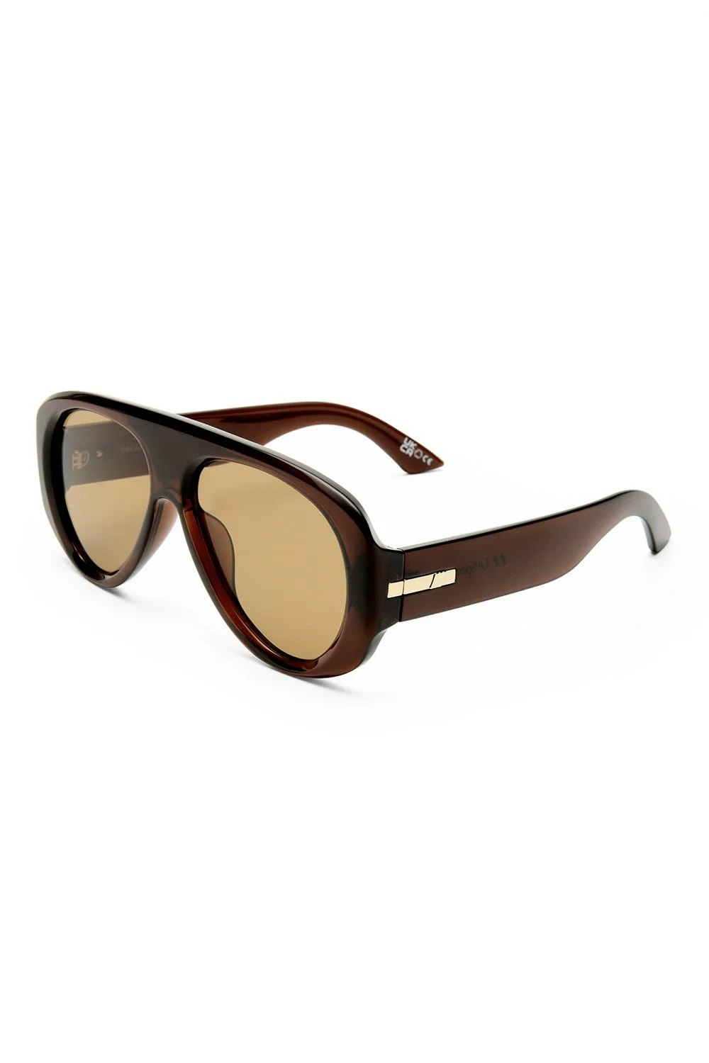 Le Specs Dream Boat Sunglasses - Cocoa