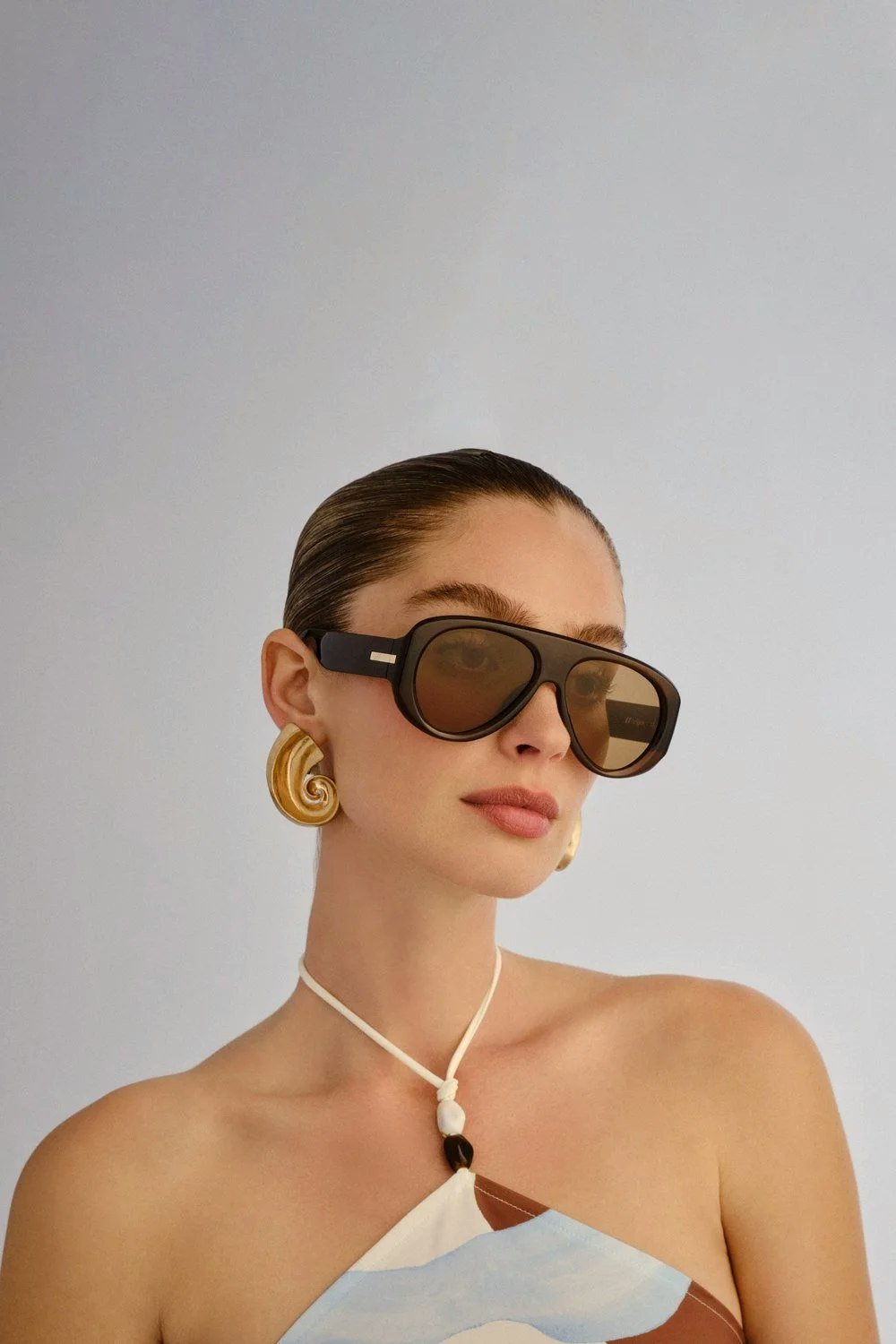 Le Specs Dream Boat Sunglasses - Cocoa