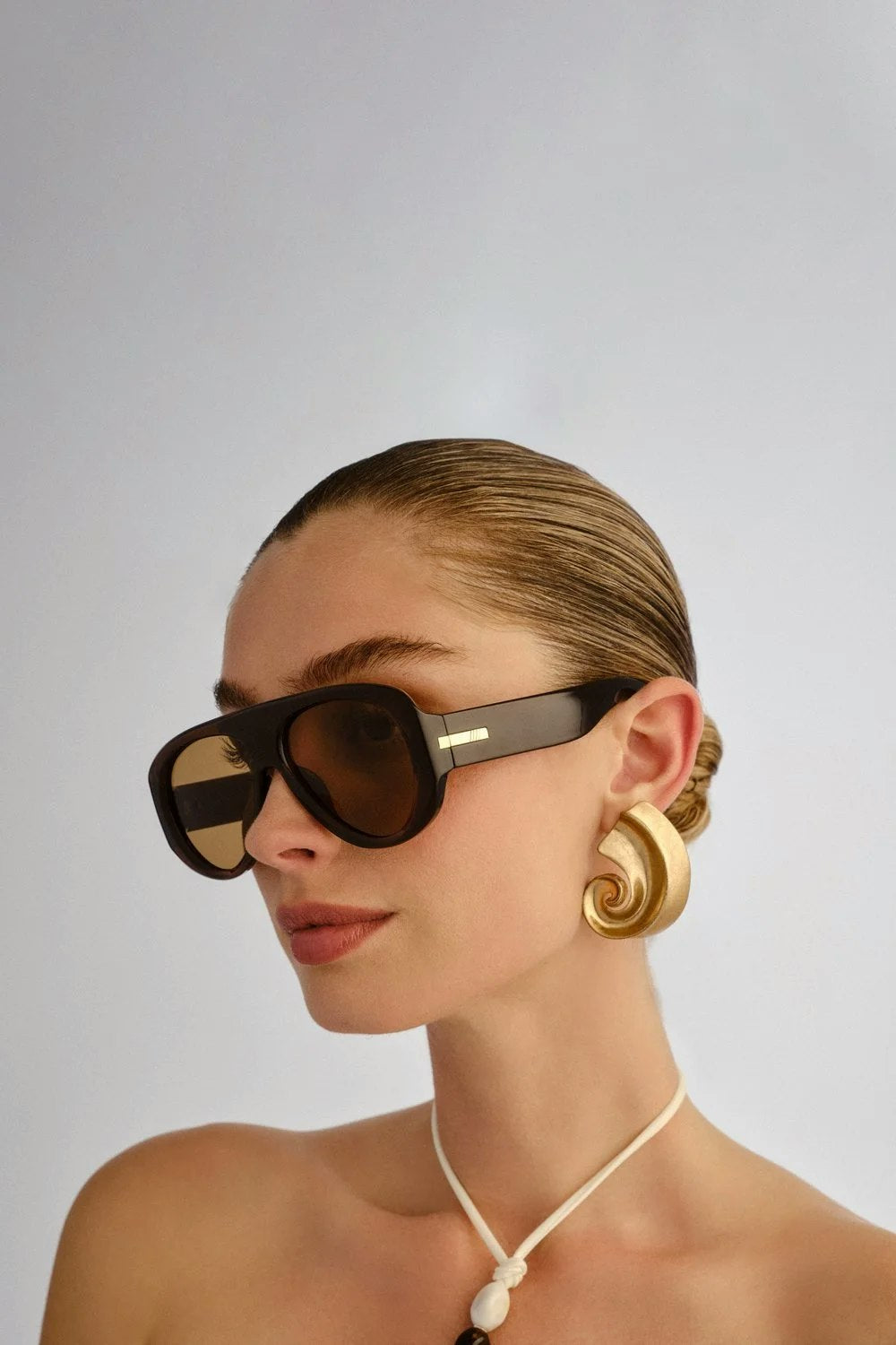 Le Specs Dream Boat Sunglasses - Cocoa