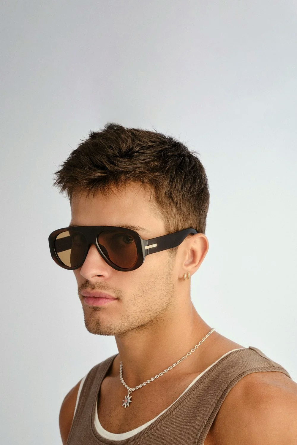 Le Specs Dream Boat Sunglasses - Cocoa