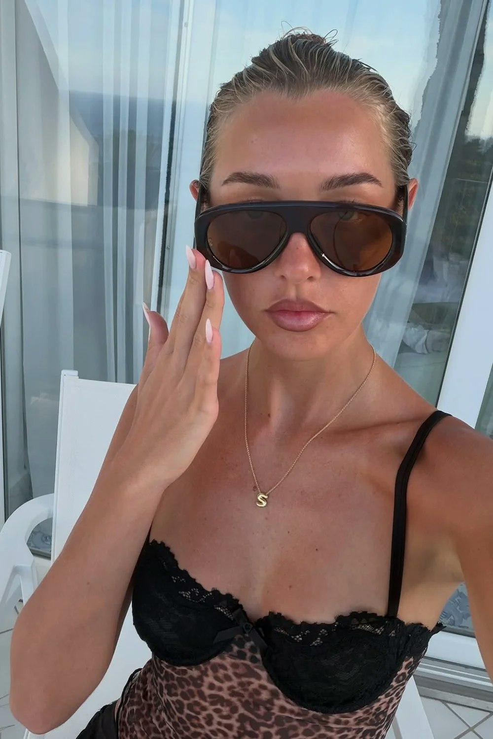 Le Specs Dream Boat Sunglasses - Cocoa