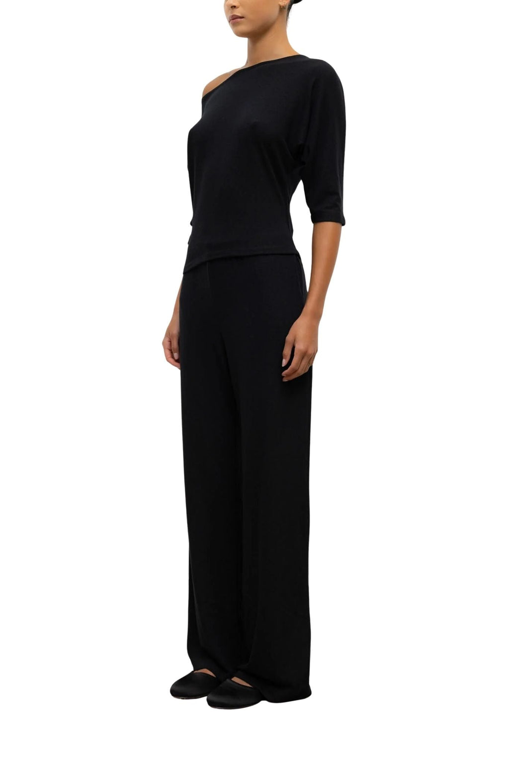 Leset Lauren Pocket Pant - Black