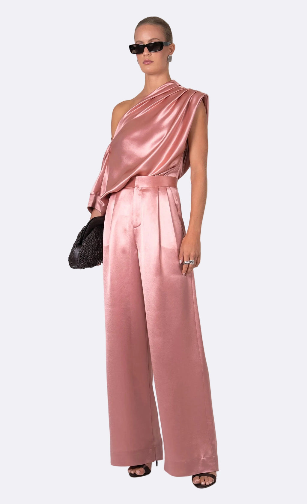 Nonchalant Label Lea Blouse - Dusty Rose