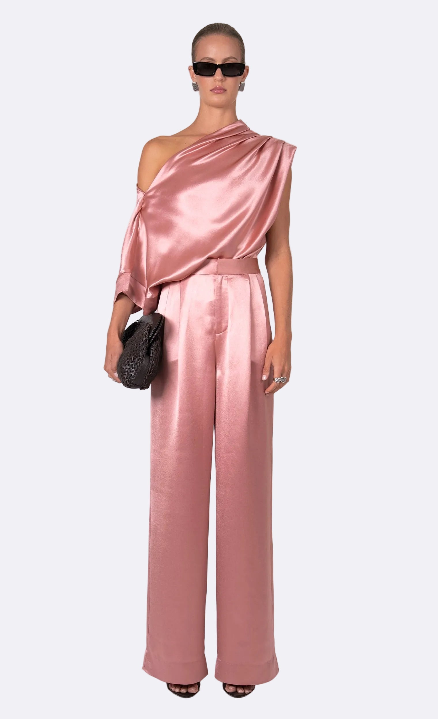 Nonchalant Label Lea Blouse - Dusty Rose
