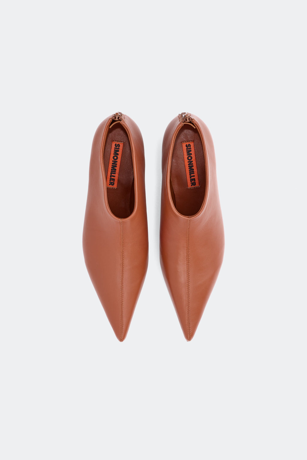 Simon Miller Leather Arrow Boot - Sepia Brown
