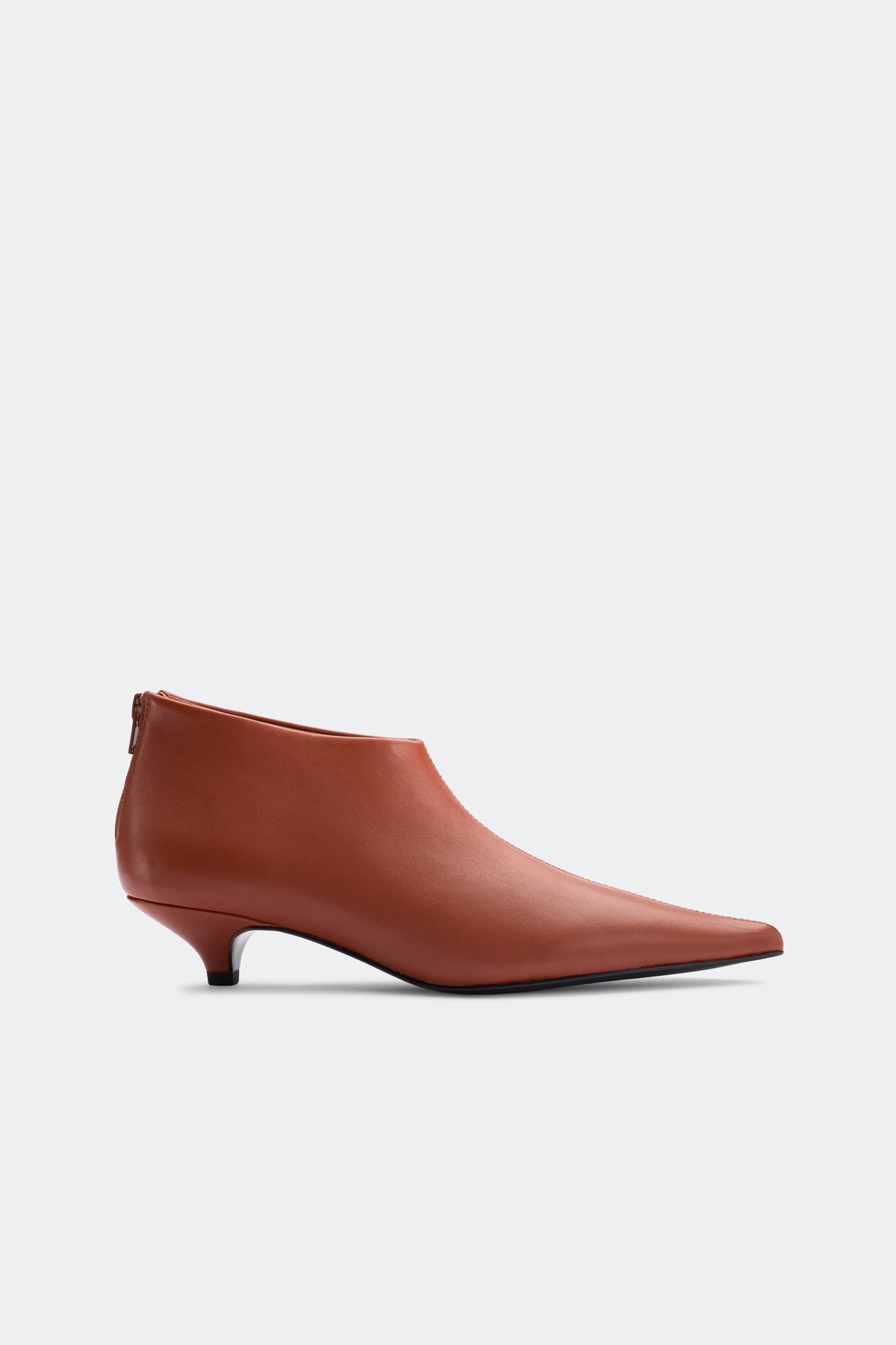 Simon Miller Leather Arrow Boot - Sepia Brown