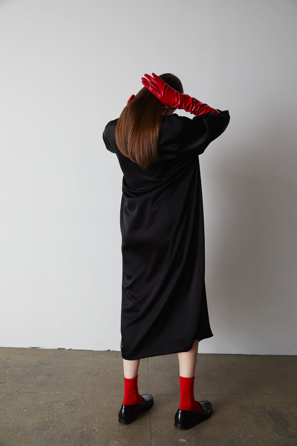 MARGARET Leather Opera Gloves