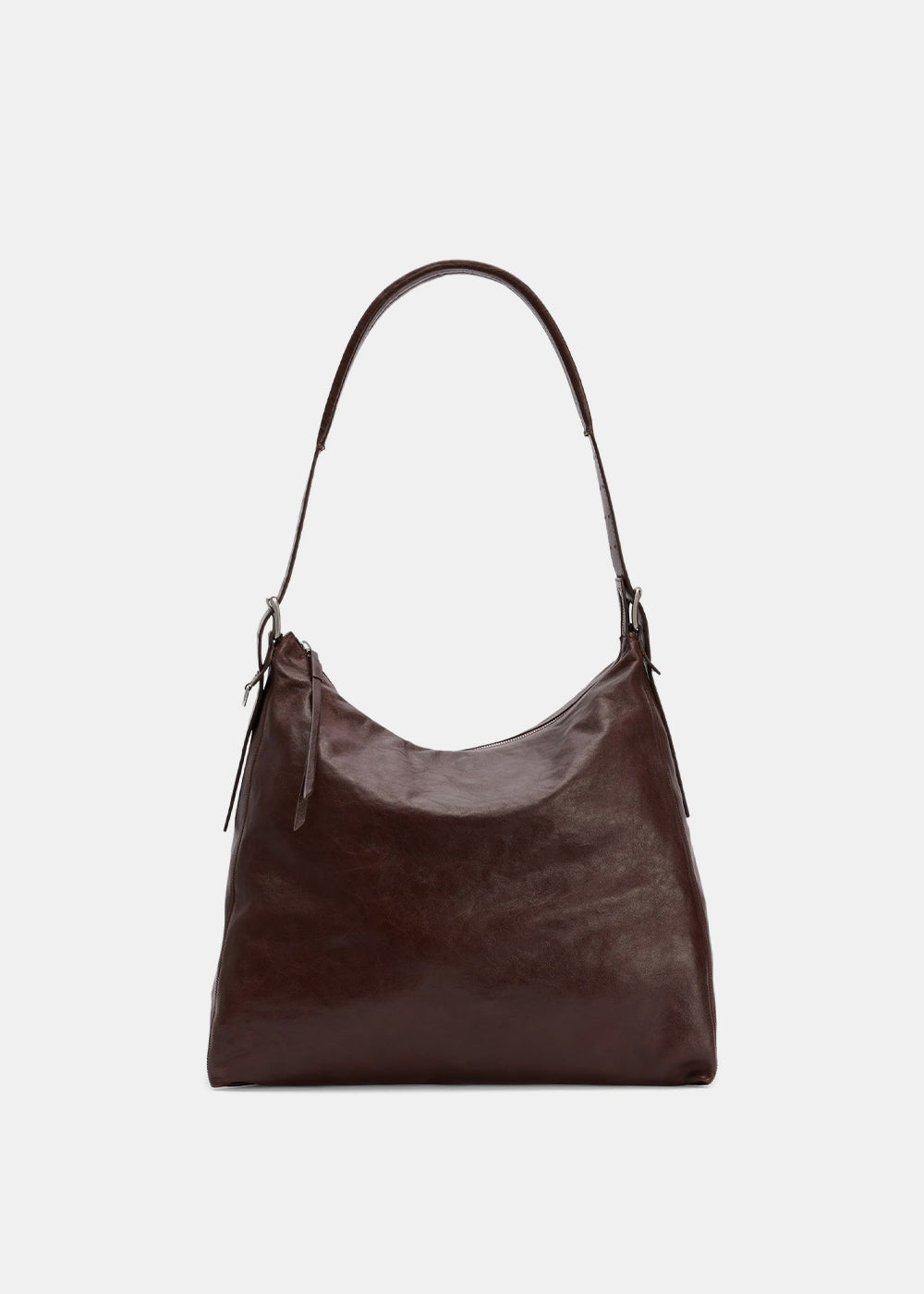 Lemaire Belted Hobo Bag - Espresso