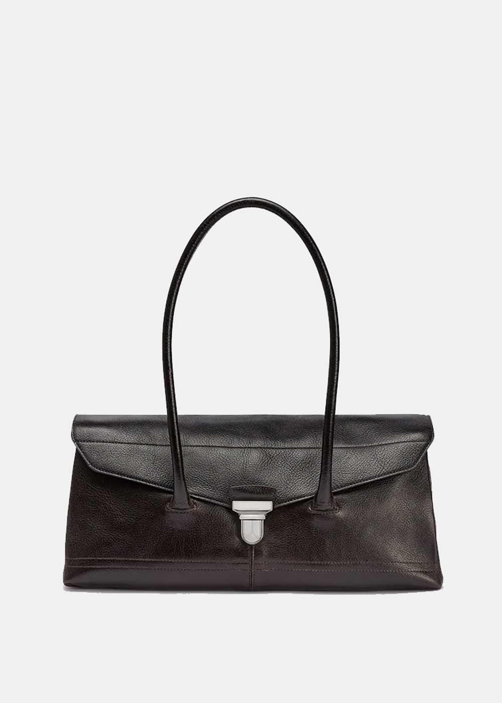 Lemaire Espresso Shoulder Gear Bag - Espresso