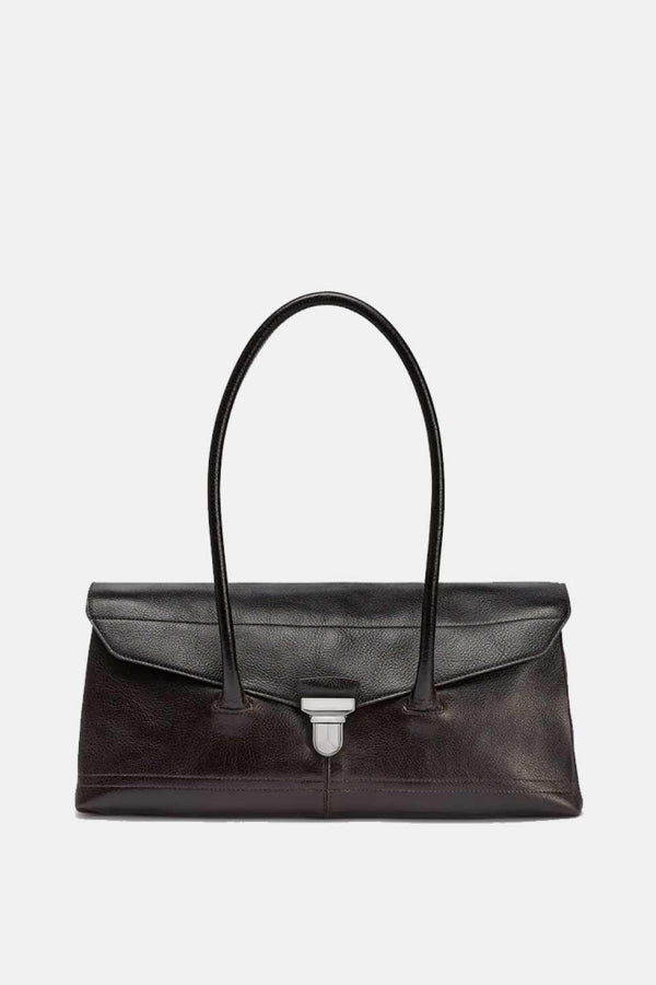 Lemaire Espresso Shoulder Gear Bag - Espresso