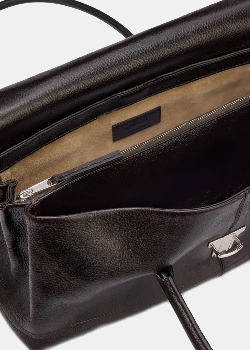 Lemaire Espresso Shoulder Gear Bag - Espresso