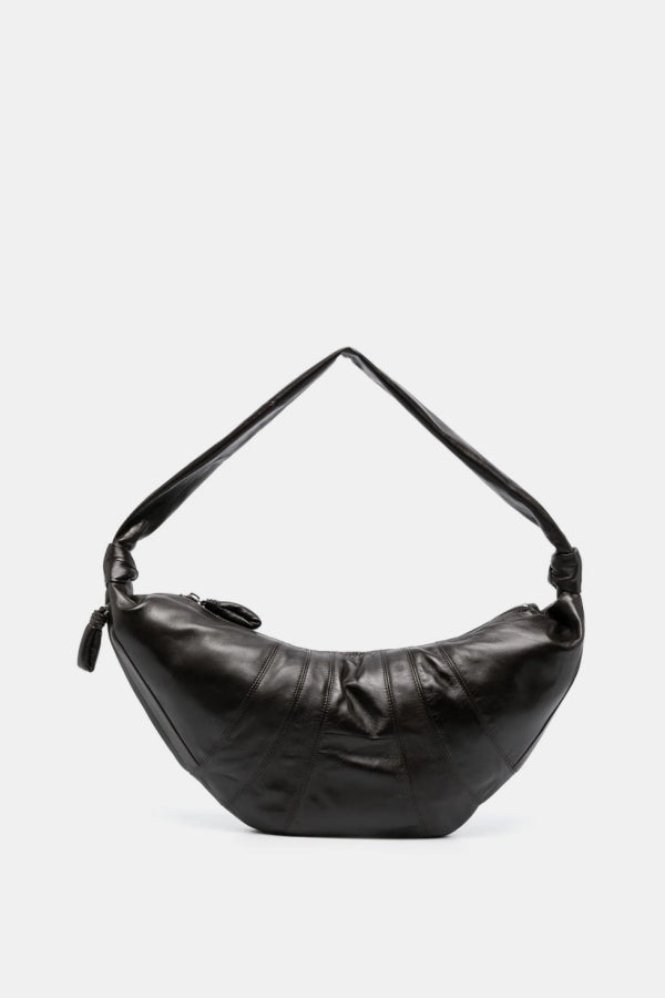 Lemaire Large Croissant Bag - Dark Chocolate