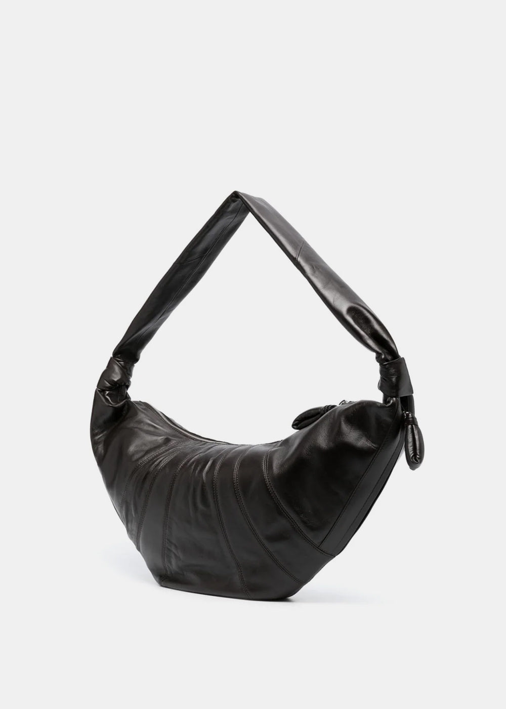Lemaire Large Croissant Bag - Dark Chocolate
