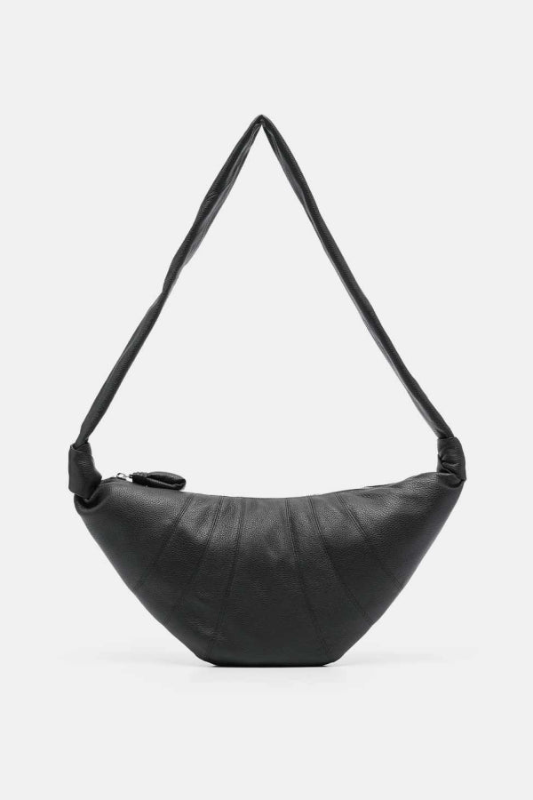 Lemaire Medium Croissant Bag - Black