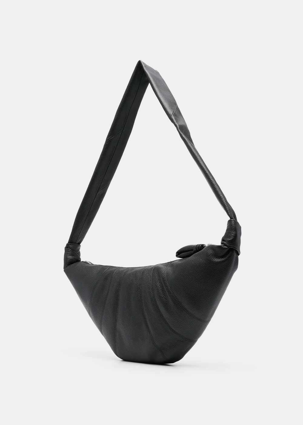 Lemaire Medium Croissant Bag - Black