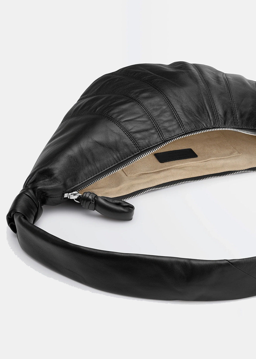 Lemaire Medium Croissant Bag - Black