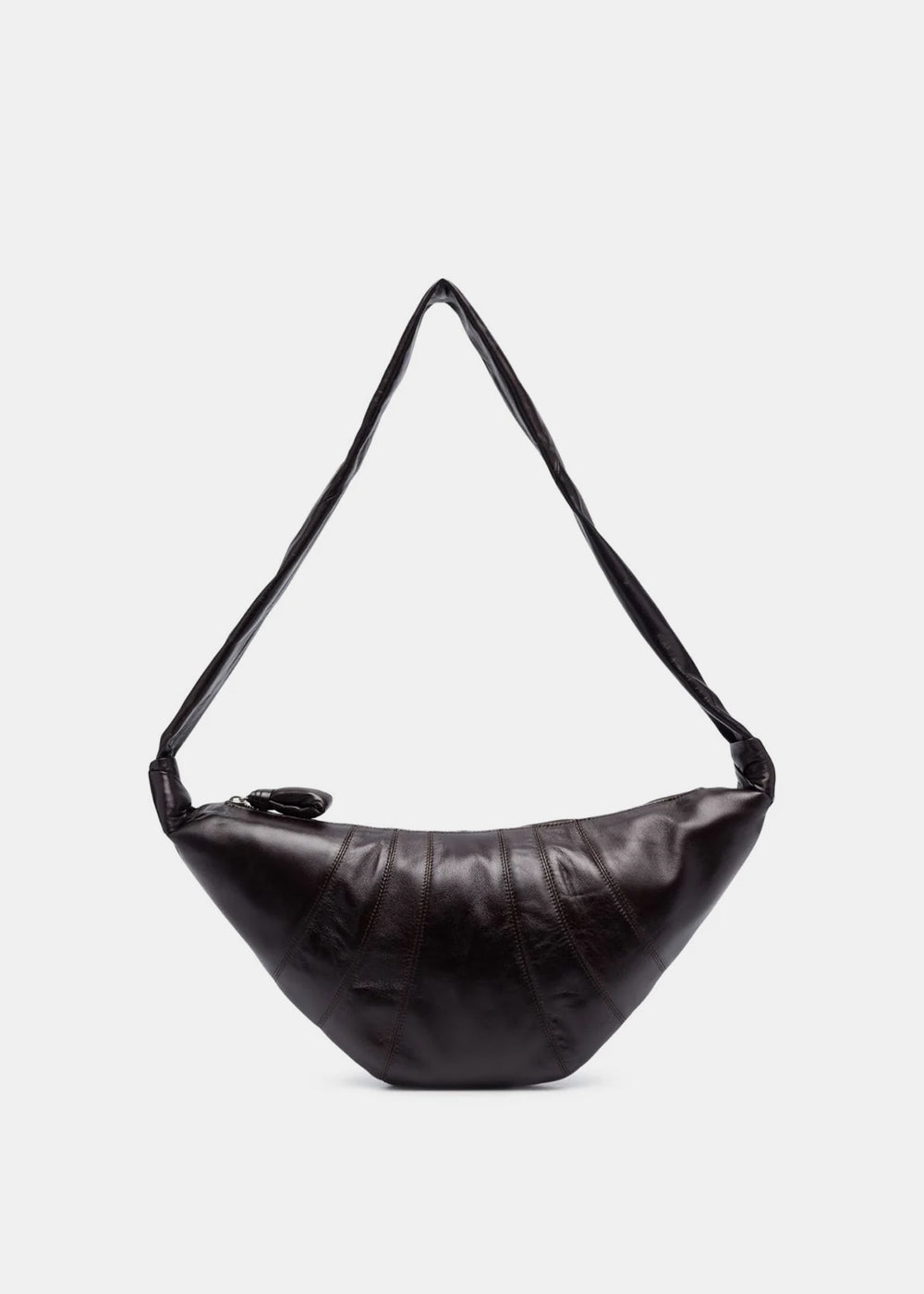 Lemaire Medium Croissant Bag - Dark Chocolate
