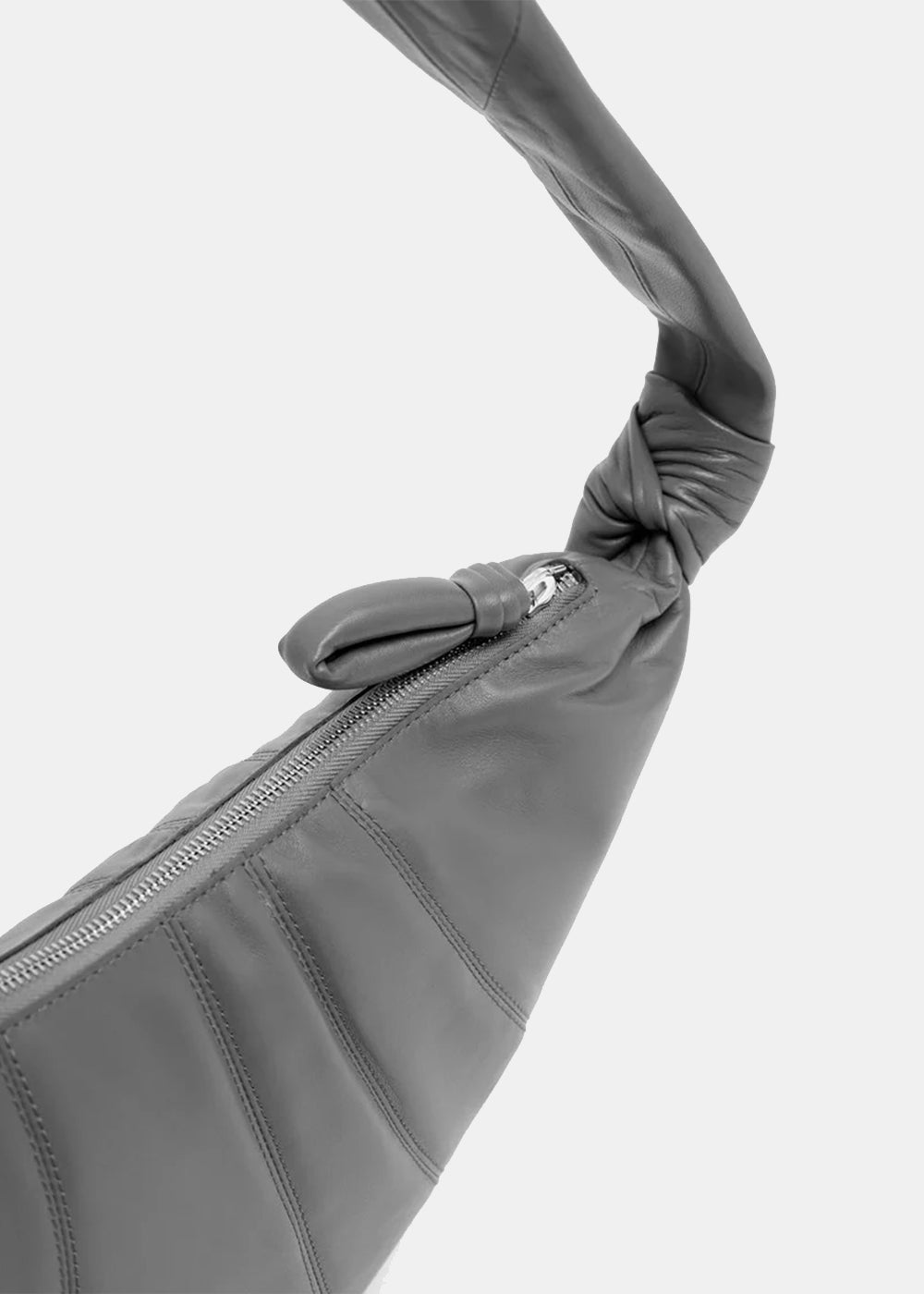 Lemaire Medium Croissant Bag - Smoked Pearl