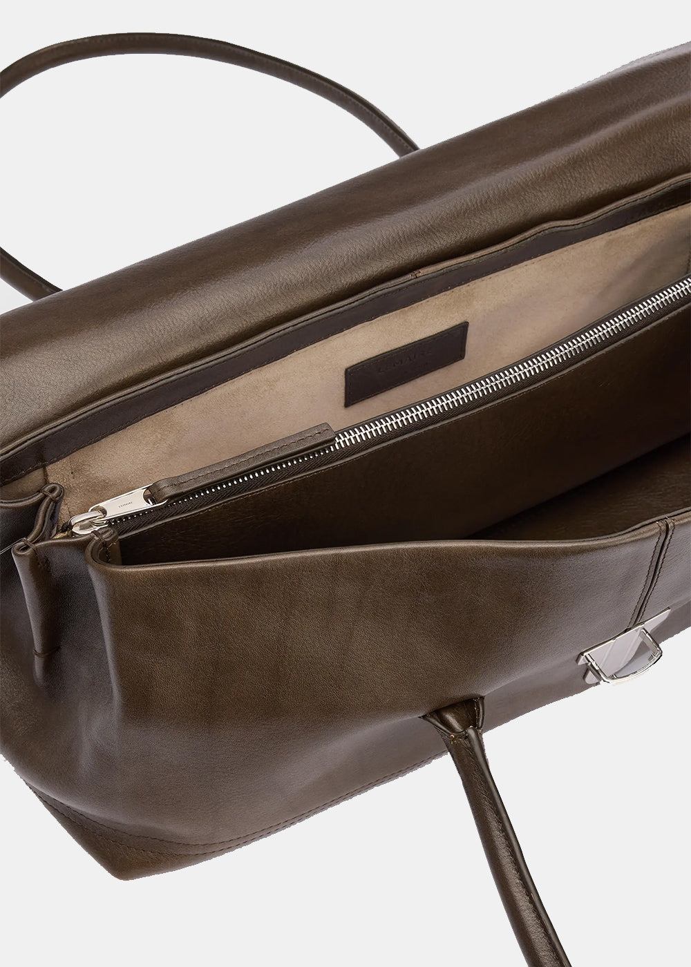 Lemaire Shoulder Gear Bag - Khaki Brown