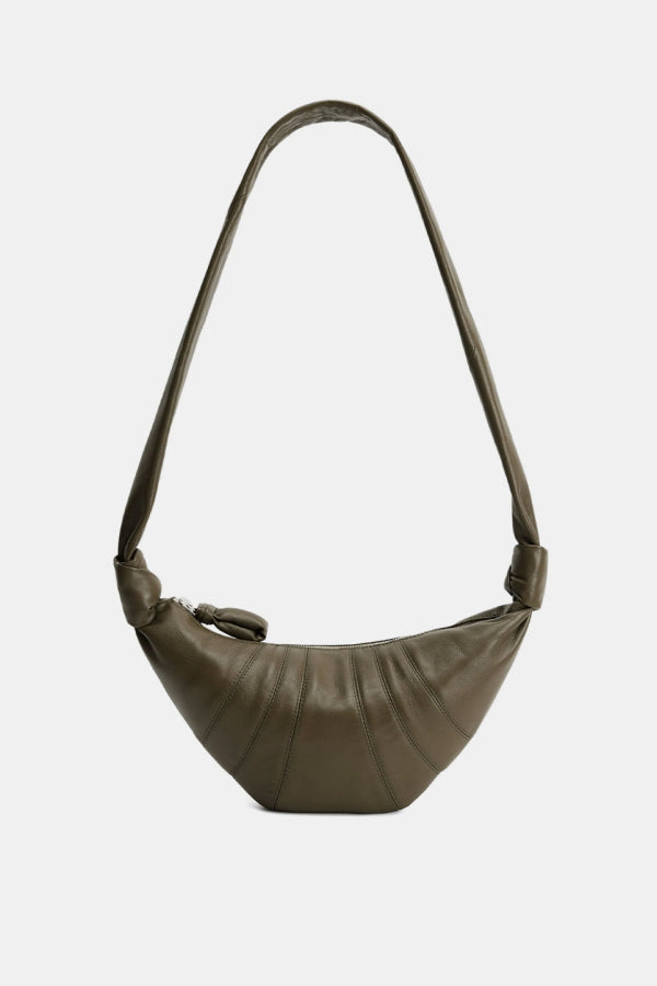 Lemaire Small Croissant Bag - Dark Khaki