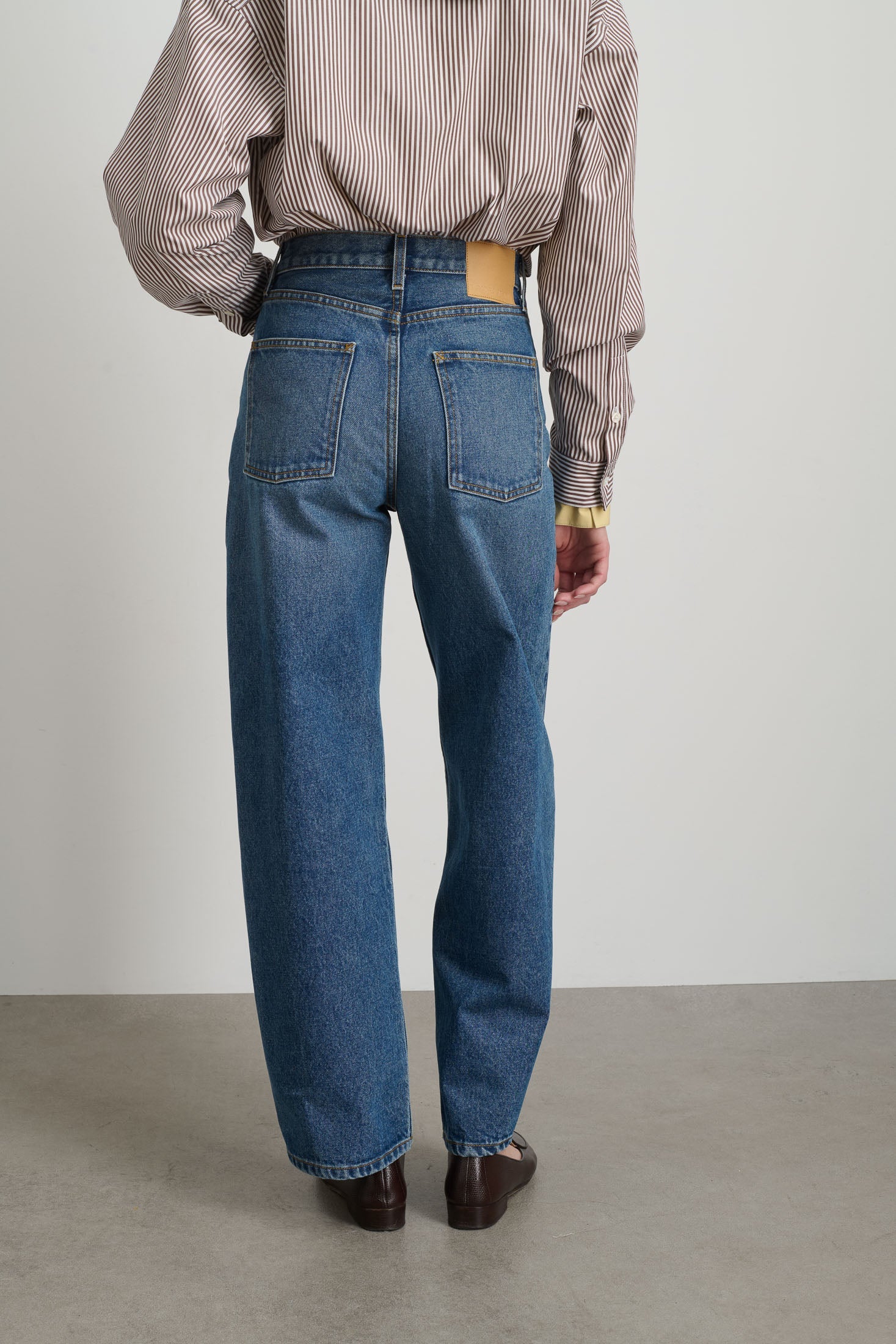 B Sides Leroy Mid Relaxed Merc Jean - Merce Sunfade